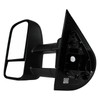 2007-2014 Chevrolet Silverado/Avalanche/Tahoe GMC Sierra/Yukon/Yukon XL Manual Adjustable & Extendable Black Towing Mirrors