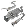 1996-2000 Honda Civic Hatchback T-304 Stainless Steel N1 Style Catback Exhaust System