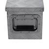 Universal 31" Heavy Duty Silver Aluminum Tool Box w/ Side Handles, Lock, & Keys