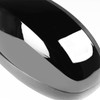 2007-2014 Chevrolet Silverado/Suburban/Avalanche/Tahoe GMC Sierra Glossy Black Power Adjustable & Heated Side Mirror w/ LED Turn Arrow Signal & Puddle Light - Driver Side Only