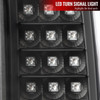 2014-2018 GMC Sierra 1500/2500HD/3500HD V2 LED Tail Lights (Matte Black Housing/Clear Lens)