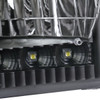 1992-2006 Ford Econoline Factory Style Headlights w/ SMD LED Light Strip (Matte Black Housing/Clear Lens)