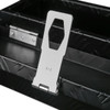 Universal 20" Heavy Duty Black Aluminum Truck Tool Box w/ Lock & Keys