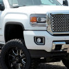 2015-2018 GMC Sierra 2500HD/3500HD PS24W Fog Lights Kit (Chrome Housing/Clear Lens)