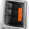 1994-1998 Chevrolet C/K Silverado/Tahoe Corner Lights (Matte Black Housing/Clear Lens)