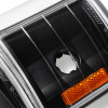 1994-1998 Chevrolet C/K Silverado/Tahoe Corner Lights (Matte Black Housing/Clear Lens)