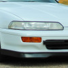 1992-1993 Acura Integra Bumper Lights (Chrome Housing/Amber Lens)