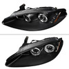 1998-2004 Dodge Intrepid Dual Halo Projector HeadLights (Matte Black Housing/Clear Lens)