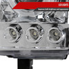 2005-2012 Nissan Xterra Dual Halo Projector Headlights (Chrome Housing/Clear Lens)