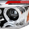 2005-2010 Scion tC Dual Halo Projector Headlights (Chrome Housing/Clear Lens)