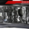 2005-2015 Nissan Xterra Dual Halo Projector Headlights (Matte Black Housing/Clear Lens)