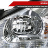 2006-2010 Lexus IS250/IS350 SMD LED Light Strip Projector Headlights (Chrome Housing/Clear Lens)