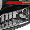 2006-2008 Dodge RAM 1500/ 2006-2009 RAM 2500 3500 Dual Halo Projector Headlights (Matte Black Housing/Clear Lens)