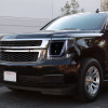 2015-2020 Chevrolet Tahoe Suburban/ 2016-2019 Suburban 3500HD LED C-Bar Projector Headlights w/ LED Turn Signal Lights (Glossy Black Housing/Smoked Lens)