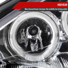 2000-2004 Ford Focus Dual Halo Projector Headlights (Chrome Housing/Clear Lens)