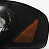 2004-2006 Nissan Sentra Dual Halo Projector Headlights (Matte Black Housing/Clear Lens)