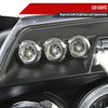 2005-2007 Dodge Magnum Dual Halo Projector Headlights (Matte Black Housing/Clear Lens)