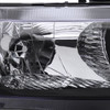 2006-2011 Honda Civic Coupe Factory Style Crystal Headlights (Matte Black Housing/Clear Lens)