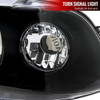 1992-1998 BMW E36 3 Series Coupe/Sedan Dual Halo Projector Headlights (Matte Black Housing/Clear Lens)