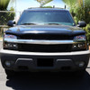 2002-2006 Chevrolet Avalanche 1500/2500 Factory Style Headlights w/ Bumper Signal Lights (Matte Black Housing/Clear Lens)