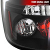 2006-2011 Honda Civic Coupe Tail Lights (Matte Black Housing/Clear Lens)