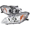 2000-2003 Honda S2000 AP1 Dual Halo Projector Headlights (Chrome Housing/Clear Lens)