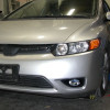 2006-2008 Honda Civic Coupe H11 Fog Lights Kit (Chrome Housing/Clear Lens)