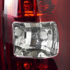2007-2012 Chevrolet Avalanche LED Tail Lights (Chrome Housing/Red Lens)