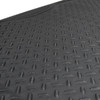 Universal PVC Rubber Floor Mats - 5PC (Gray)