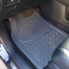 Universal PVC Rubber Floor Mats - 5PC (Gray)