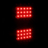 2007-2014 GMC Sierra LED Tail Lights (Glossy Black Housing/Smoke Lens)