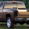 2007-2014 Chevrolet Silverado LED Tail Lights - OZ (Chrome Housing/Smoked Lens)