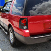 2003-2006 Ford Expedition Tail Lights (Matte Black Housing/Clear Lens)