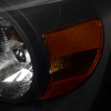 2006-2008 Dodge RAM 1500/ 2006-2009 RAM 2500 3500 Factory Style Crystal Headlights (Matte Black Housing/Clear Lens)