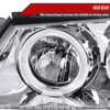 2000-2005 Chevrolet Impala Dual Halo Projector Headlights (Chrome Housing/Clear Lens)