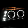 2001-2005 Volkswagen Passat Dual Halo Projector Headlights (Matte Black Housing/Clear Lens)
