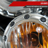 2007-2015 Mini Cooper R55 R56 R57 R58 R59 Single Halo Projector Headlights (Chrome Housing/Clear Lens)