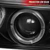 1998-2004 Chevrolet S10 Dual Halo Projector Headlights (Matte Black Housing/Clear Lens)