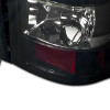 2003-2006 Chevrolet Silverado LED Tail Lights (Glossy Black Housing/Smoke Lens)