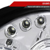2000-2002 Dodge Plymouth Neon Dual Halo Projector Headlights (Chrome Housing/Clear Lens)