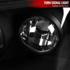 2000-2001 Nissan Maxima Dual Halo Projector Headlights (Matte Black Housing/Clear Lens)