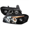 2000-2001 Nissan Maxima Dual Halo Projector Headlights (Matte Black Housing/Clear Lens)