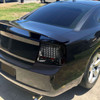 2005-2008 Dodge Charger LED Tail Lights (Chrome Housing/Smoked Lens)