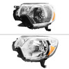 2012-2015 Toyota Tacoma Factory Style Headlights (Chrome Housing/Clear Lens)