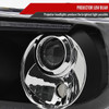 2007-2013 Toyota Tundra/ 2008-2017 Sequoia Single Halo Projector Headlights (Matte Black Housing/Clear Lens)