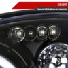 2000-2004 Ford Focus Dual Halo Projector Headlights (Matte Black Housing/Clear Lens)