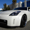 2003-2005 Nissan 350Z Dual Halo Projector Headlights (Matte Black Housing/Clear Lens)