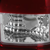 1997-2007 Ford F-150/F-250/F-350/F-450/F-550 Styleside LED Tail Lights (Chrome Housing/Red Clear Lens)