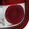 1997-2007 Ford F-150/F-250/F-350/F-450/F-550 Styleside LED Tail Lights (Chrome Housing/Red Clear Lens)