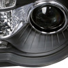 2005-2010 Chrysler 300 Projector Headlights w/ LED Light Strip (Matte Black Housing/Clear Lens)